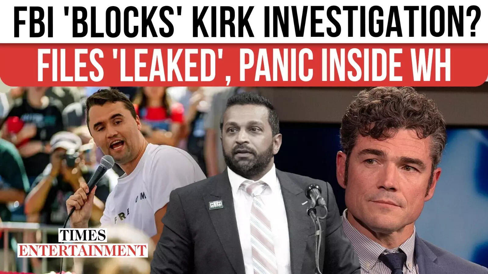 Kash Patel vs Joe Kent: Struggle Inside FBI Over Overseas Energy Probe In Charlie Kirk Case