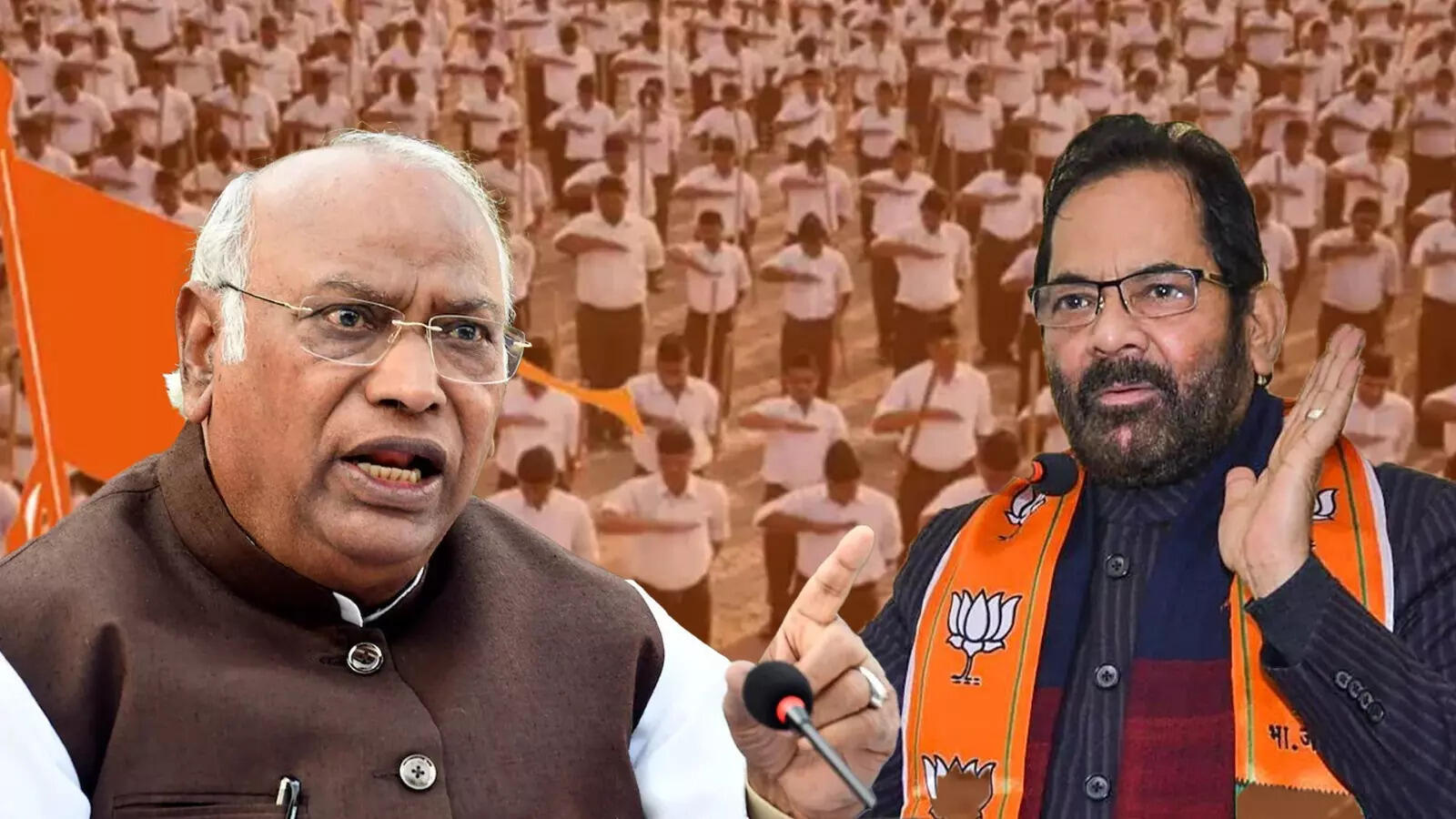 Congress Chief Kharge Demands Ban On RSS Citing Sardar Patel's 1948 Letter, BJP Hits Back