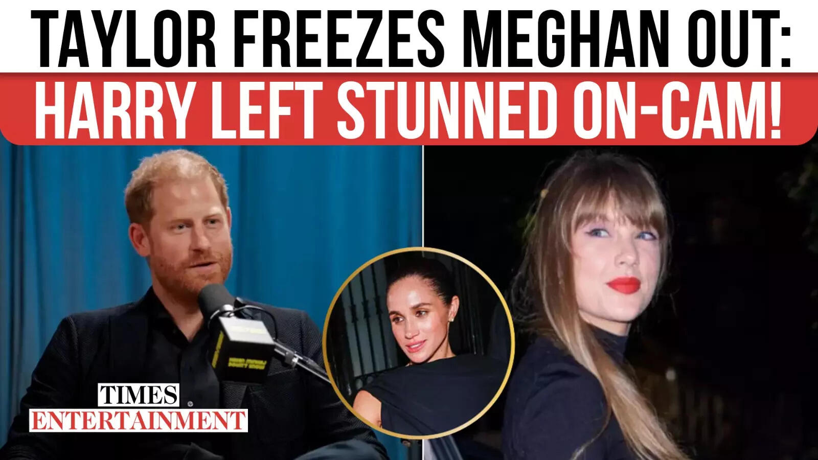Prince Harry Draws A Blank On Taylor Swift Drama As Singer Snubs Meghan Markle