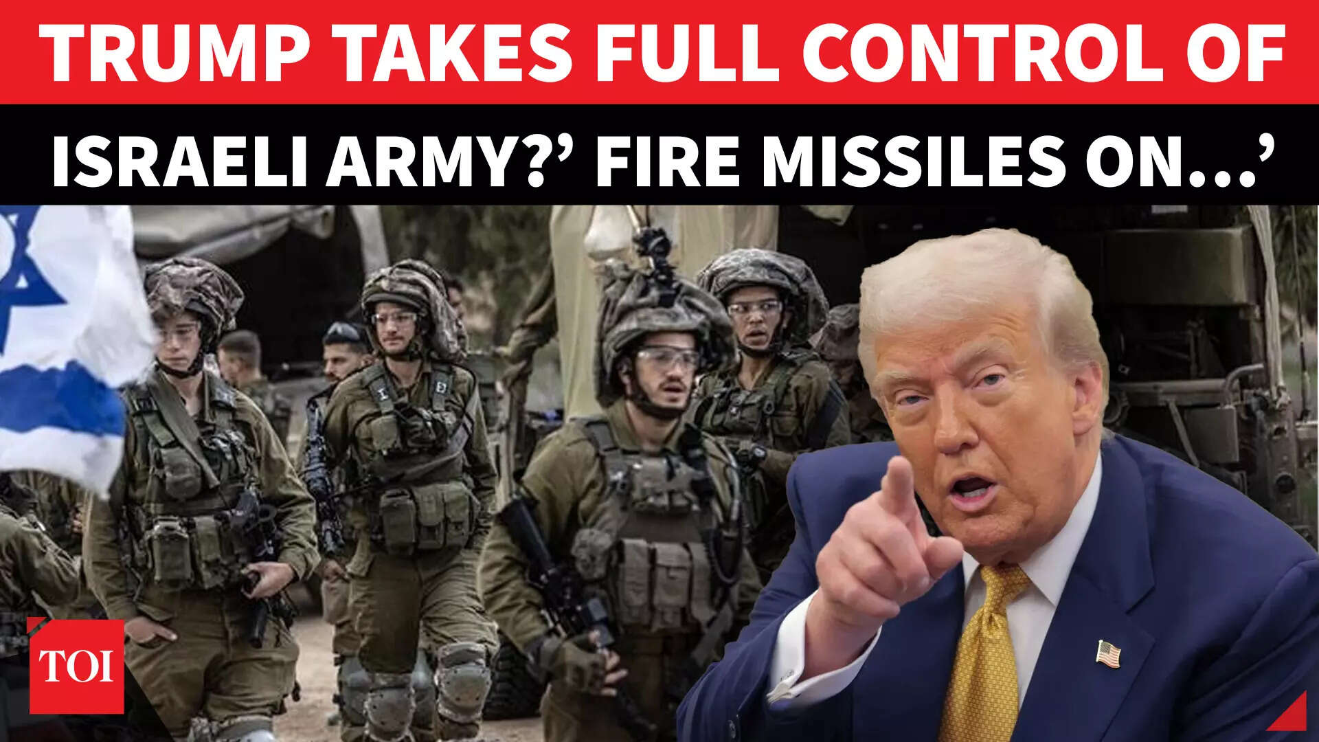 Trump 'Secretly' Ordering Israel To Launch 'Powerful Strike' On Gaza ...