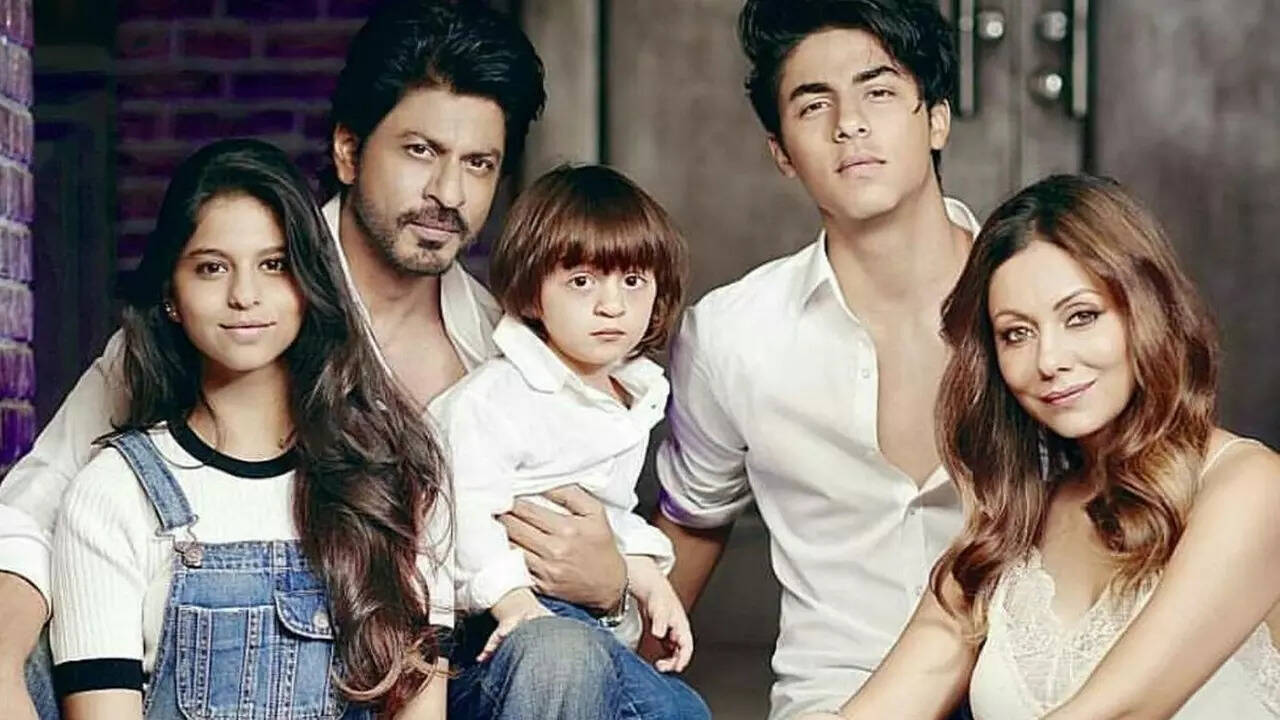 Shah Rukh Khan’s most cherished moments with Gauri, Aryan, Suhana, and AbRam