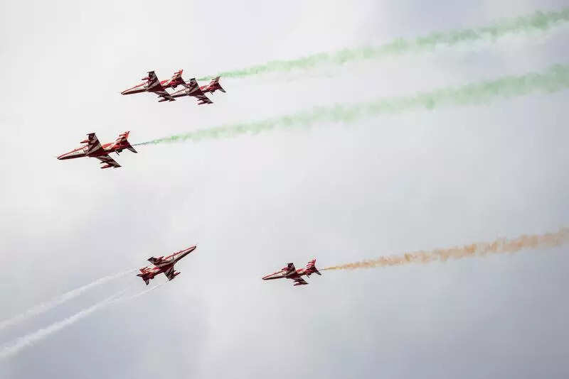 Suryakiran soars over Nava Raipur on Nov 5