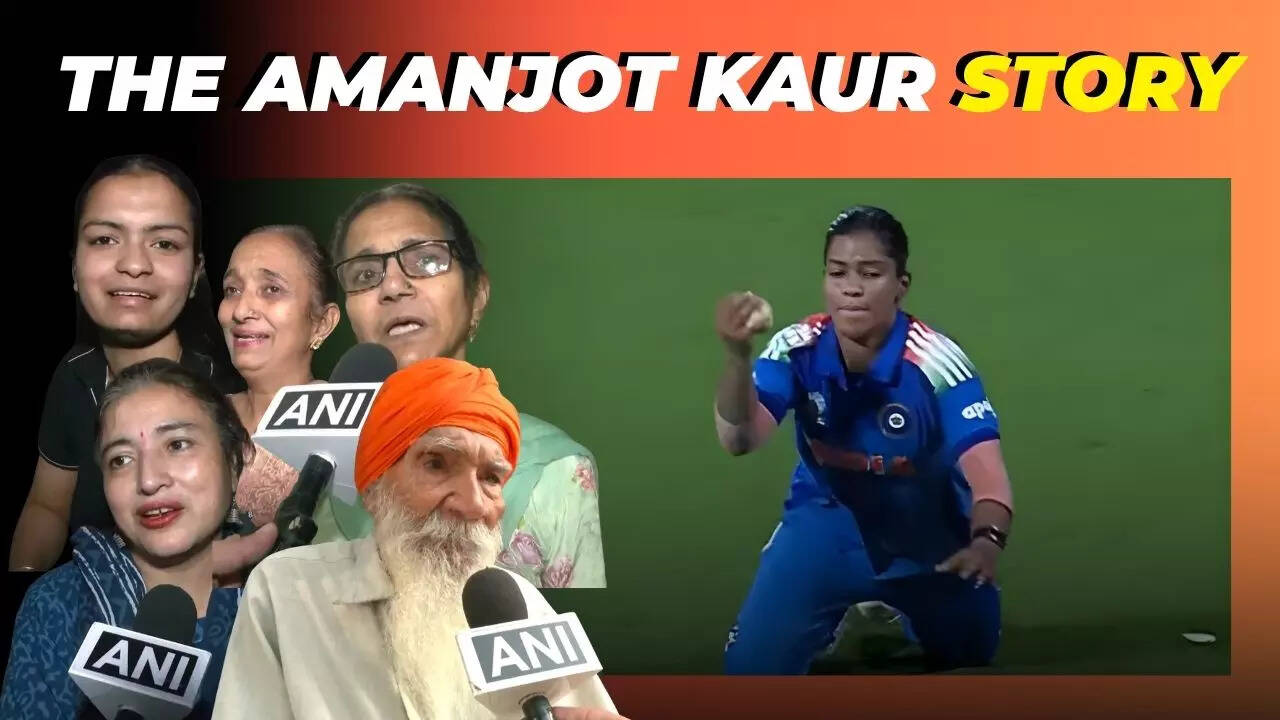 The Amanjot Kaur story: overcoming challenges, not knowing grandmother's illness to win World Cup