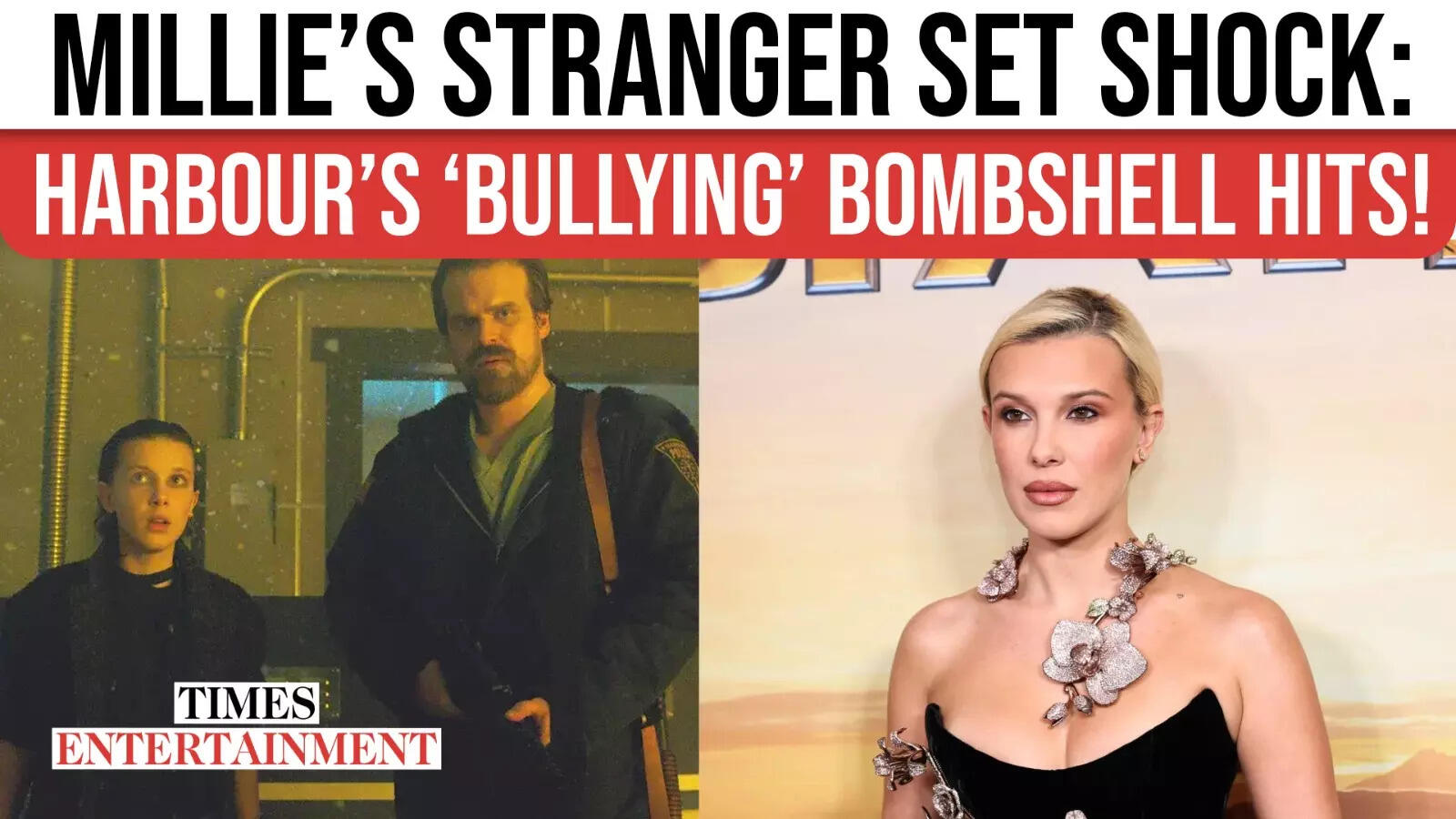 Stranger Issues Scandal: Millie Bobby Brown Recordsdata Harassment Grievance In opposition to Co-Star David Harbour