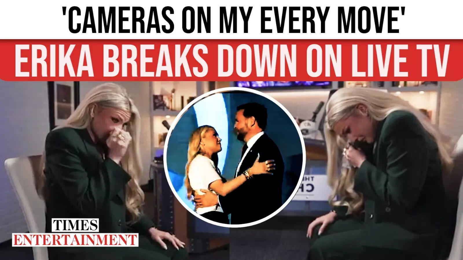 Erika Kirk Breaks Down On Dwell TV After Viral Hug With VP JD Vance; Calls For Transparency In Charlie Kirk Case