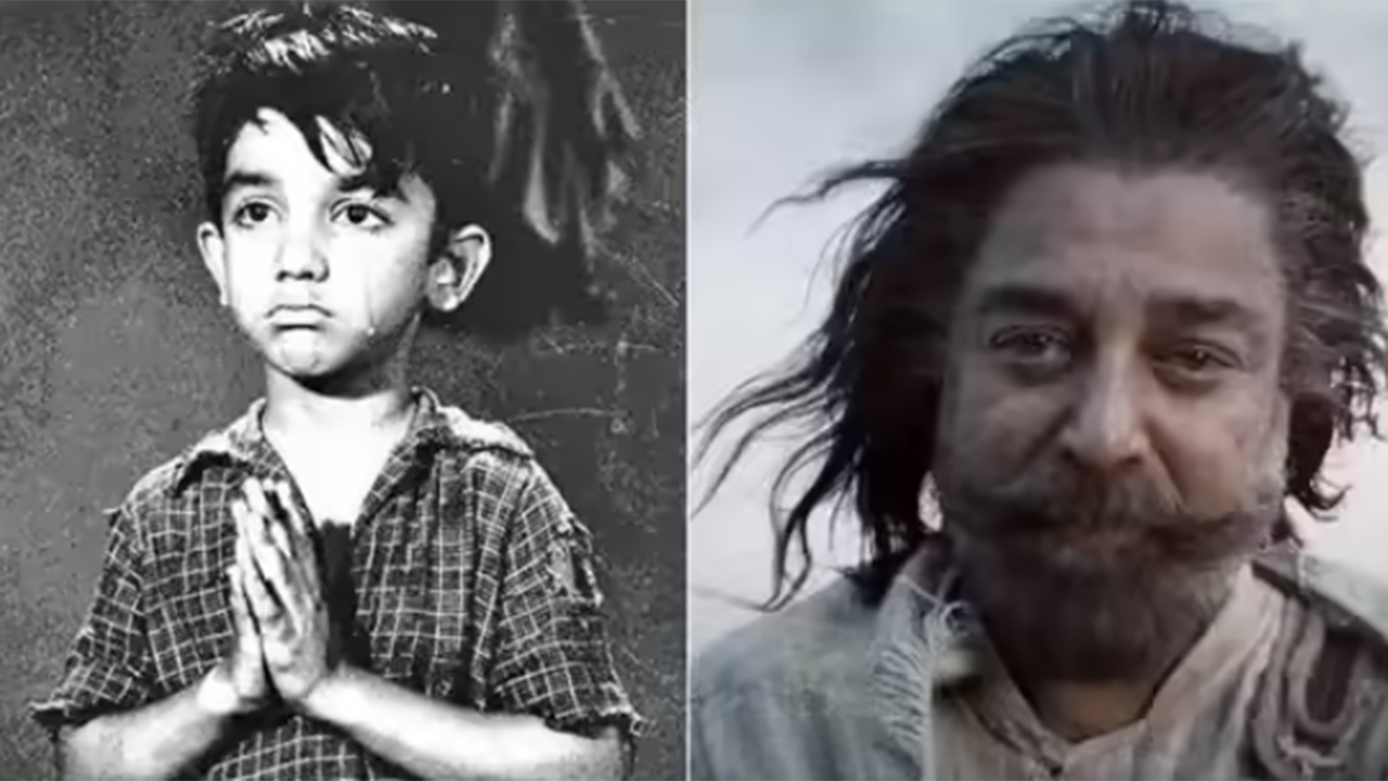 Celebrating Kamal Haasan’s birthday with then and now pictures that capture his 65 years of journey in cinema