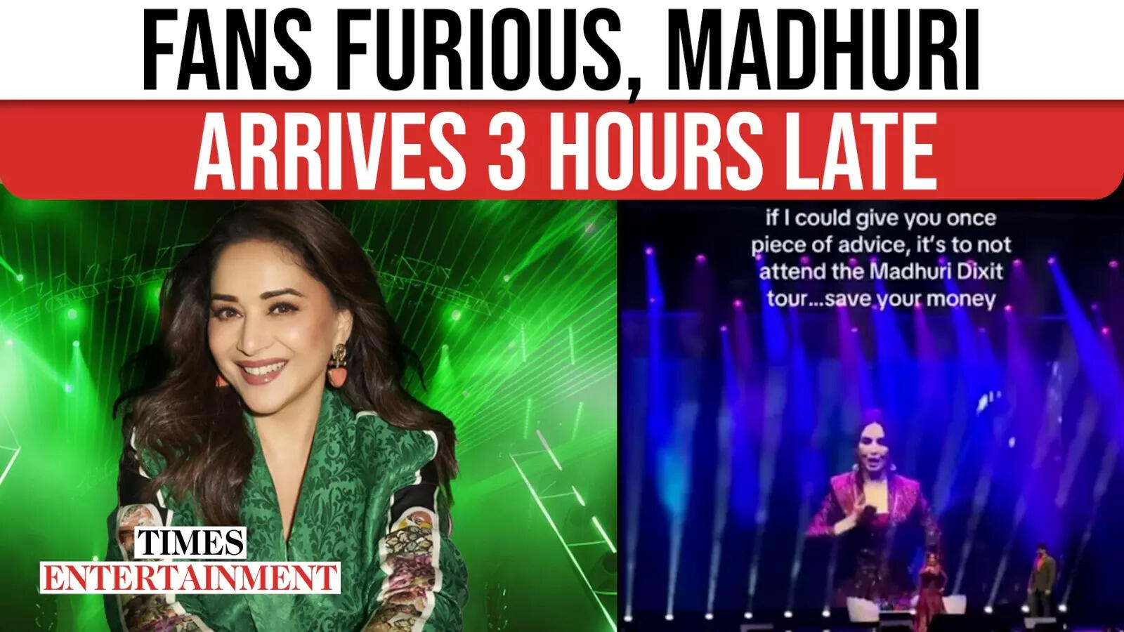 Madhuri Dixit Faces Massive Backlash After Arriving 3 Hours Late For Canada Concert!