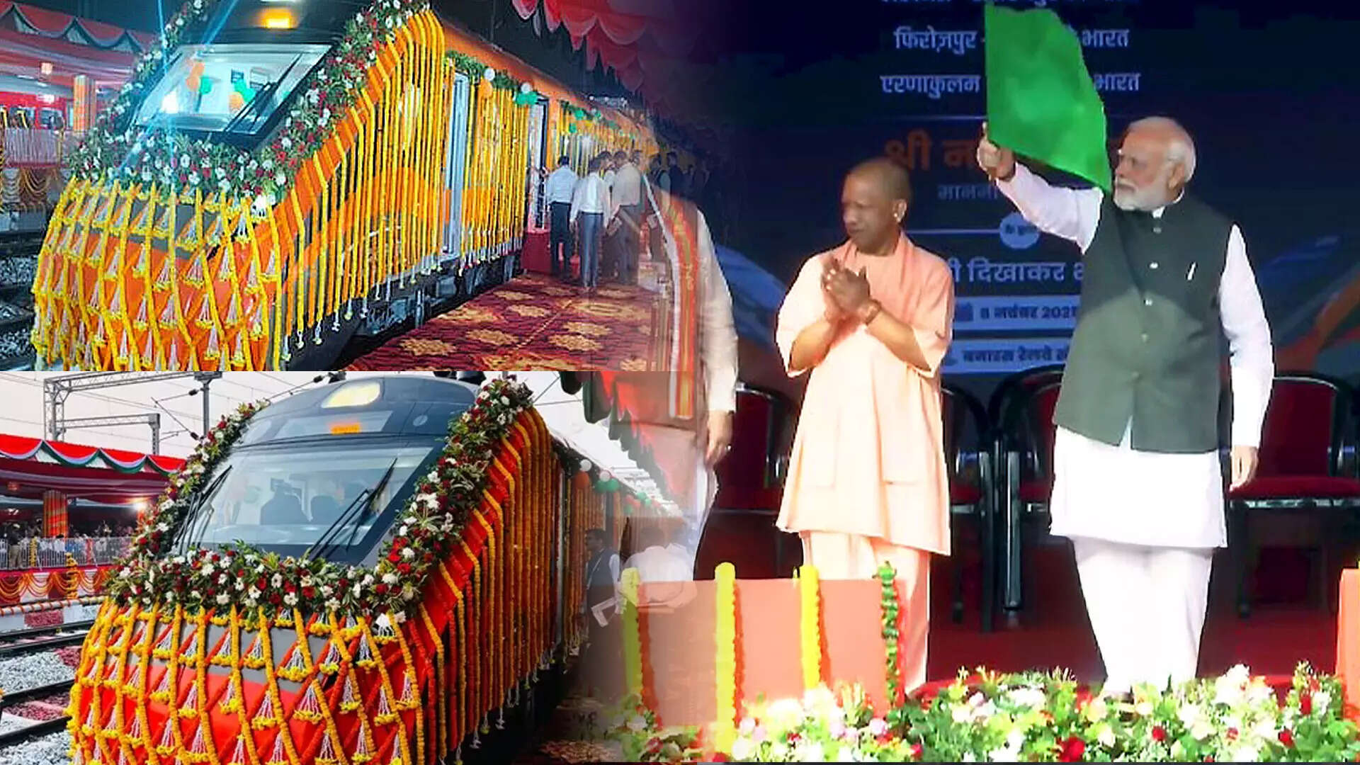 PM Modi Flags Off Four Vande Bharat Express Trains From Varanasi, Says ‘New India On Fast Track’
