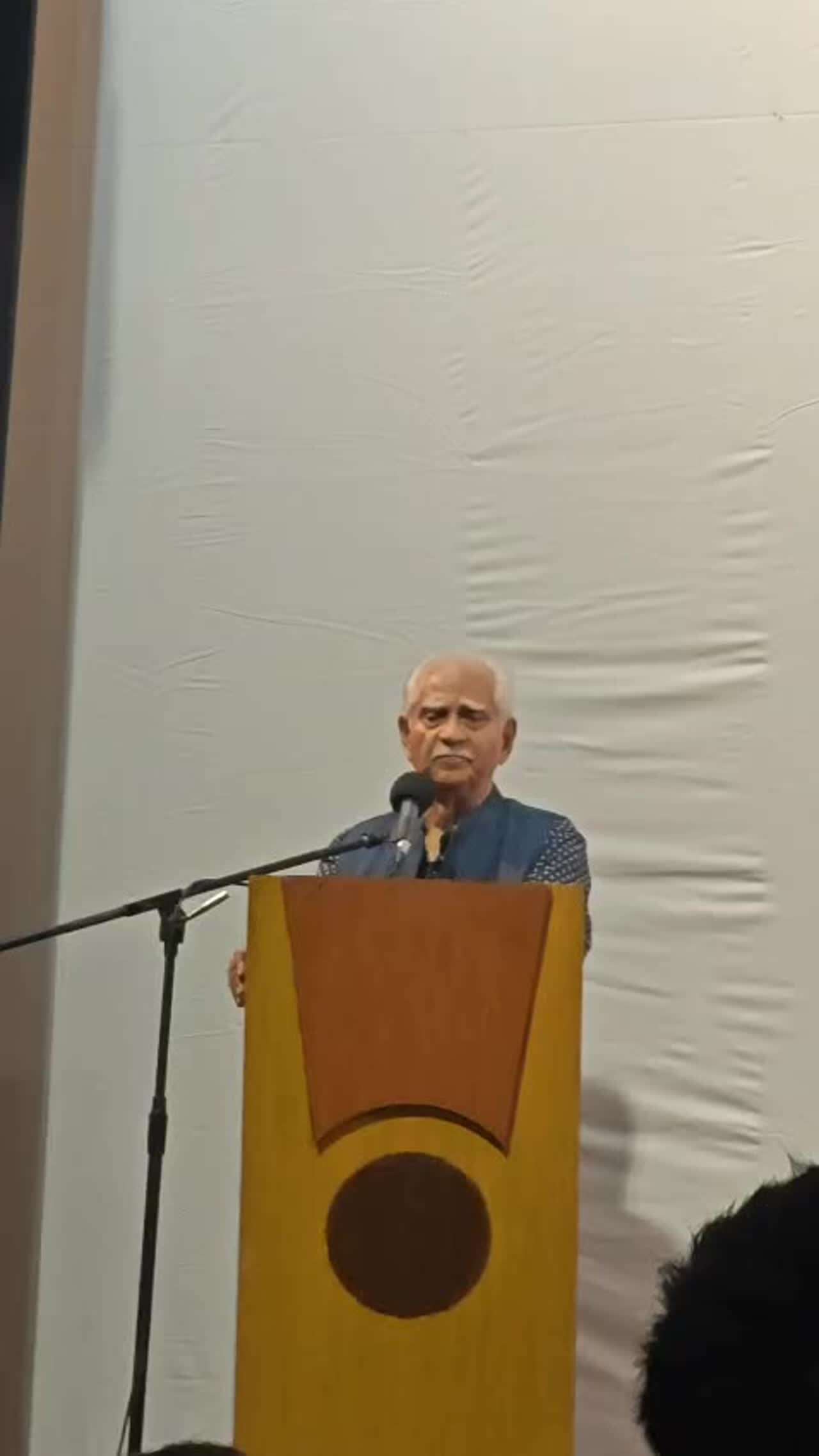 Director Ramesh Sippy was spotted in town