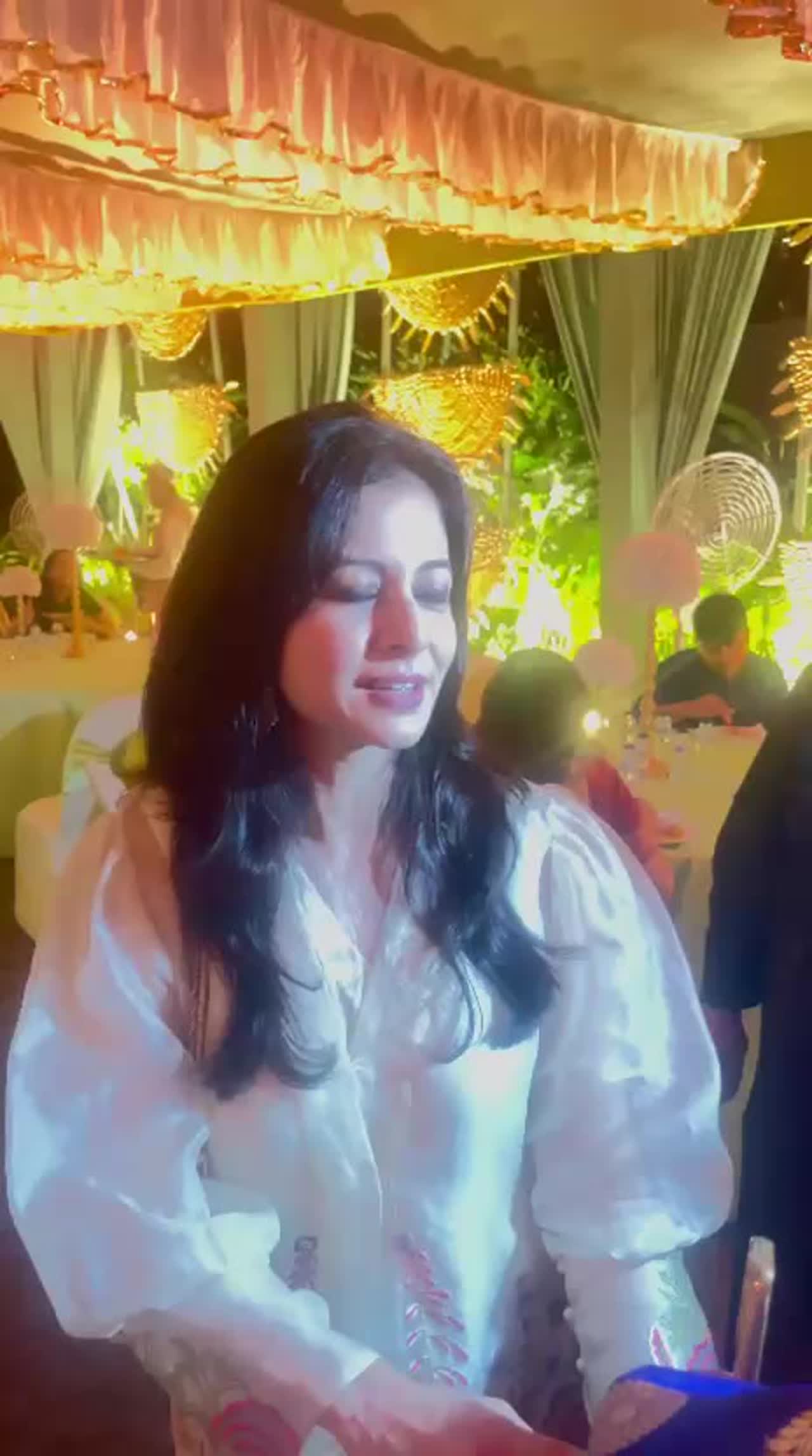 Koel Mallick spotted at Jagaddhatri Puja