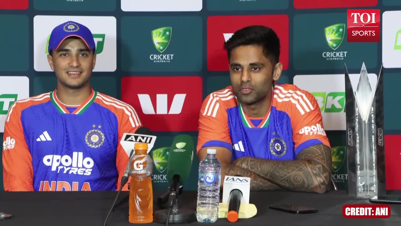 Suryakumar Yadav and Abhishek Sharma press conference: On touching a trophy, Women's World Cup, more