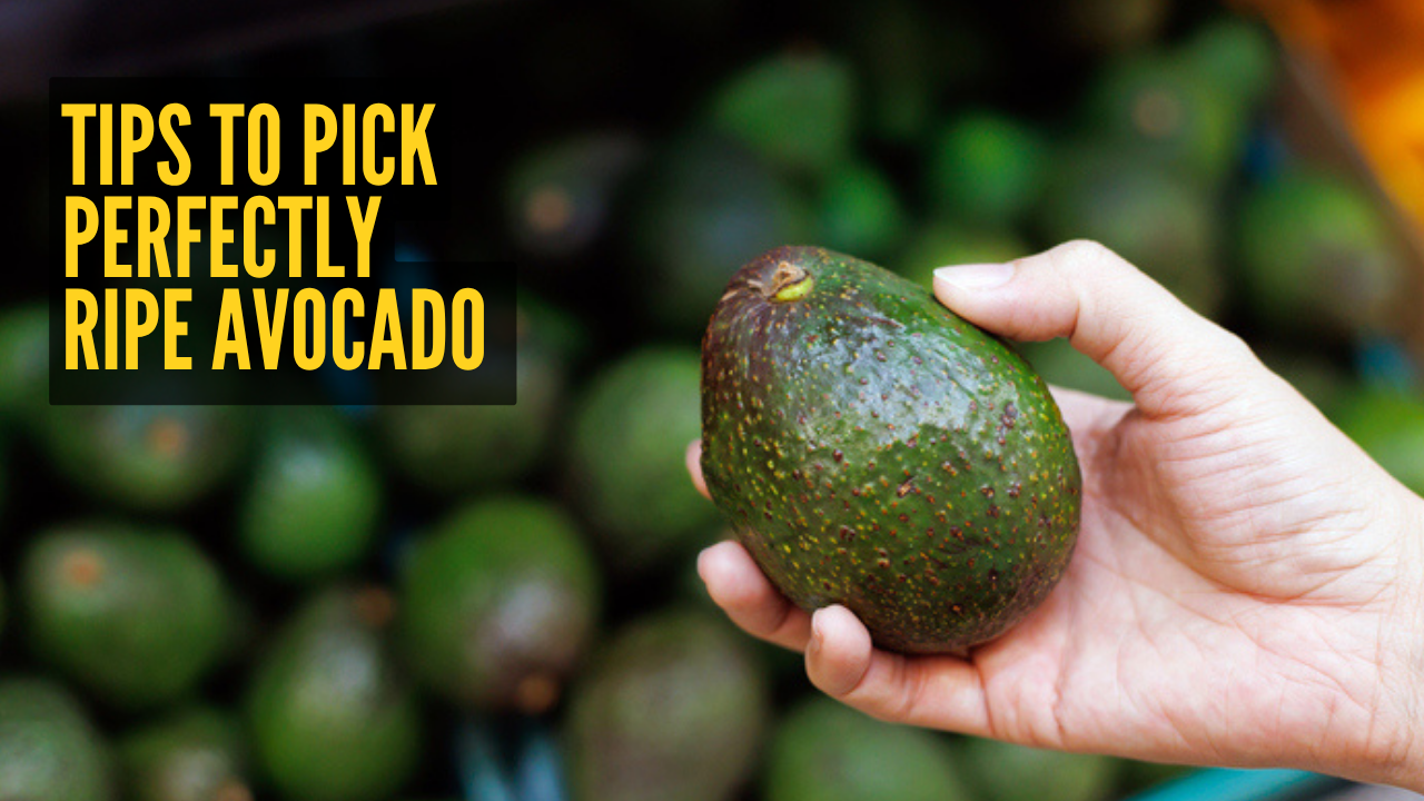 How to choose a perfectly ripe avocado every time from the clues present on its skin
