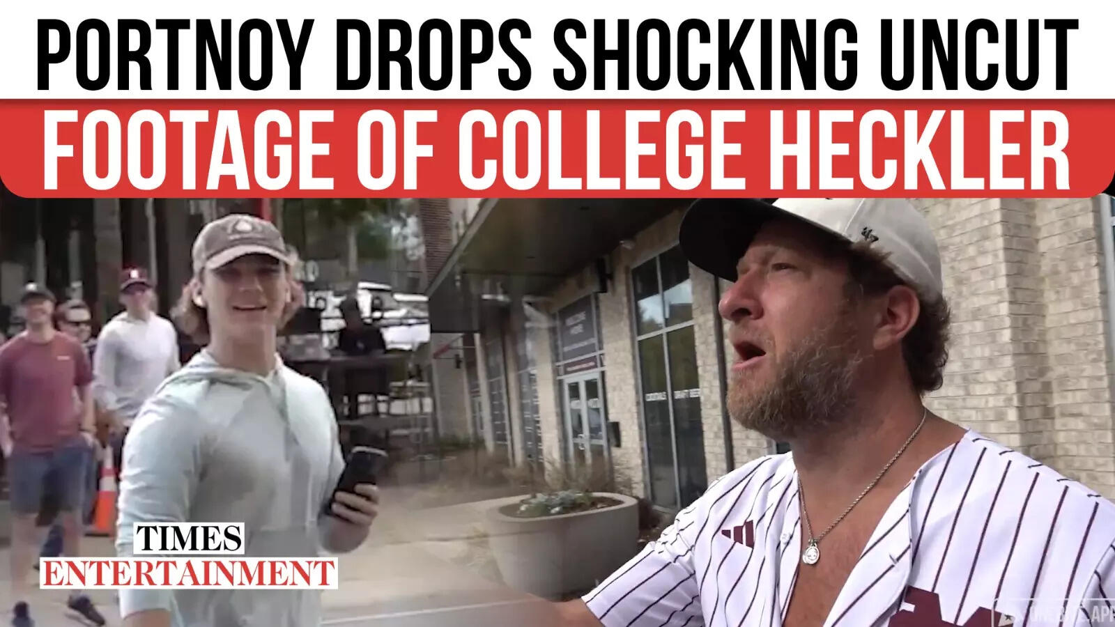 Dave Portnoy EXPOSES Faculty Heckler: Pupil SMIRKS Seconds After Hurling Vile Slur | WATCH