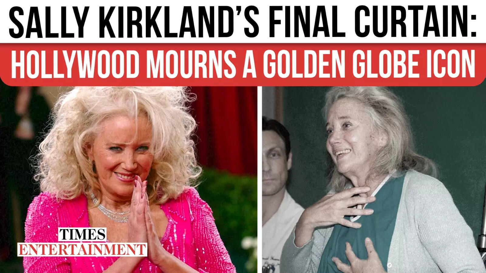 Golden Globe Winner Sally Kirkland Passes Away at 84, Leaving Behind a Dazzling Hollywood Legacy