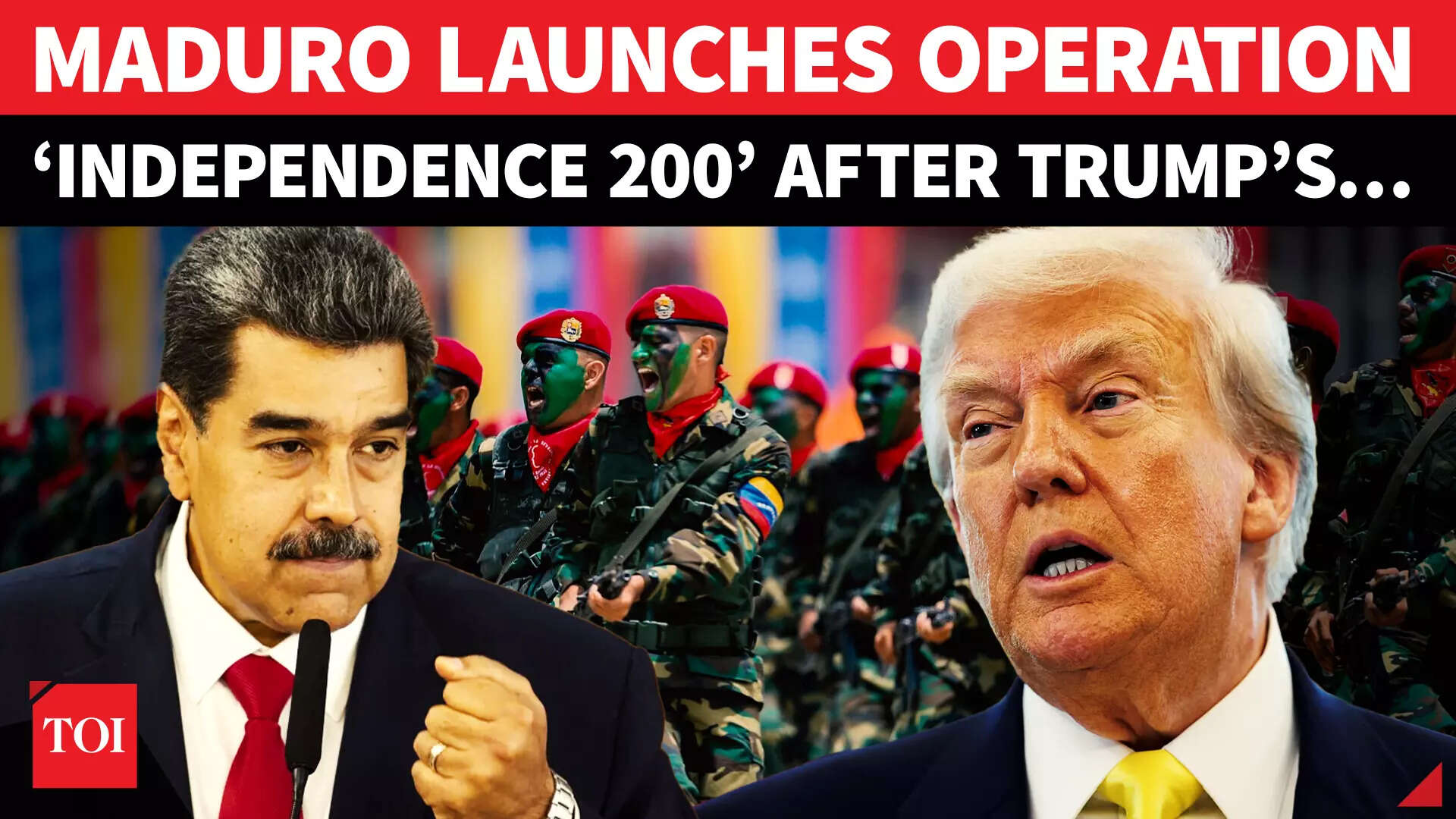 Venezuela Conducts Massive Military Drills Amid U.S. Carrier Presence | Plan ‘Independence 200’