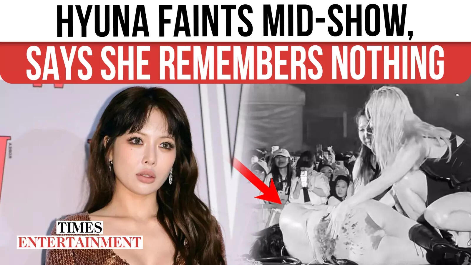 HyunA’s On-Stage Collapse Sparks Alarming Questions After Days of Weight-Loss Posts