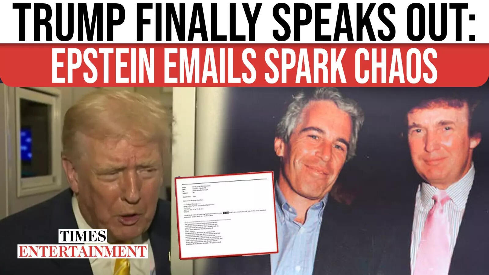 Chaos Erupts as Trump Speaks Out on Epstein Bombshell, Denies Understanding About ‘The Ladies’