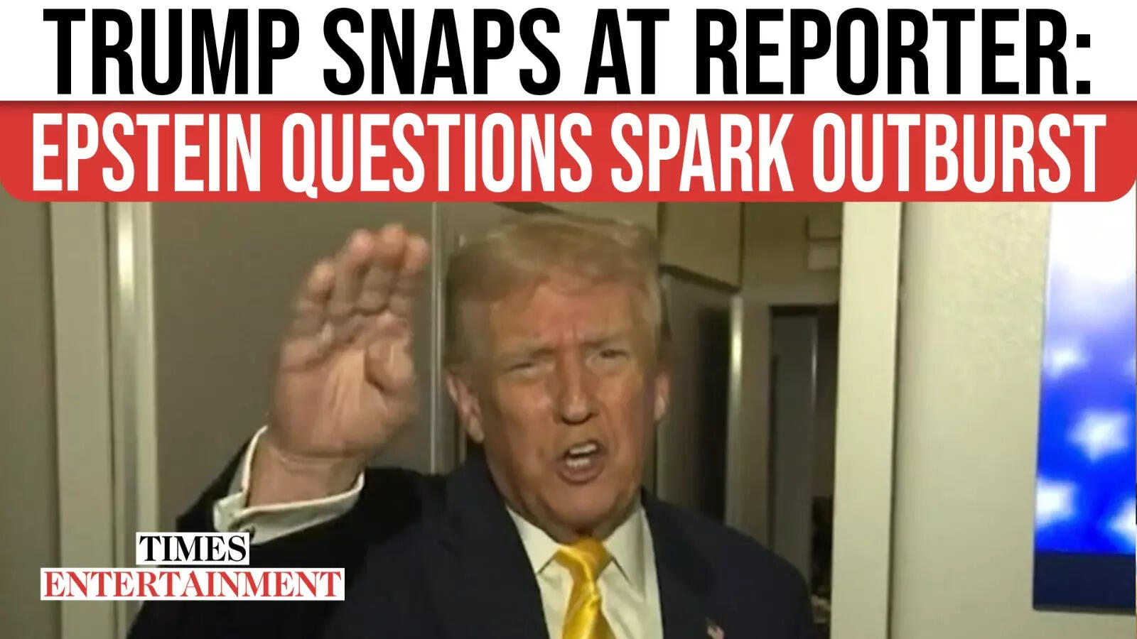 Trump Snaps Loudly at Reporter Over Epstein “Knew Concerning the Ladies” Emails | WATCH