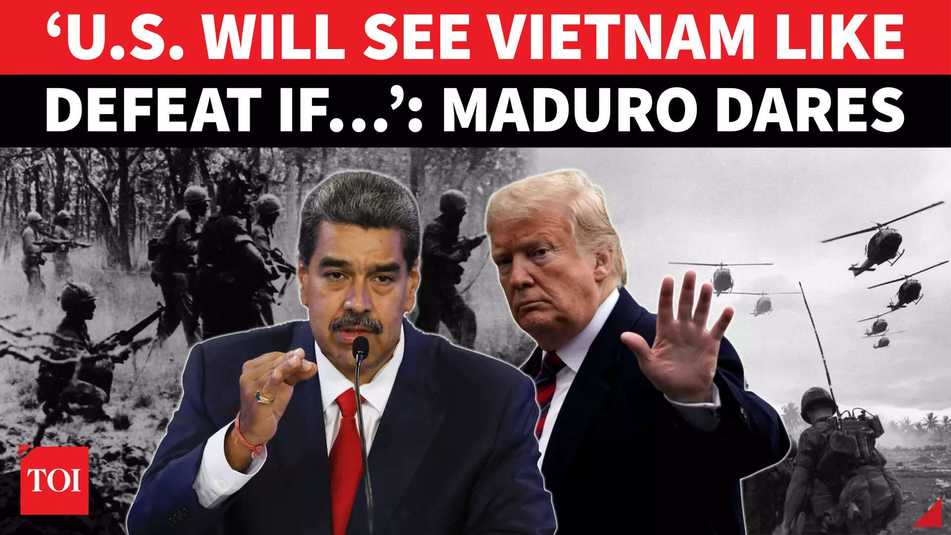 Venezuela's Maduro's Fiery Warning To Trump; ‘Th’is War Craze Will Result In Vietnam Like…’