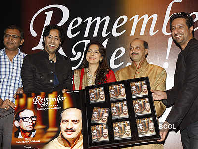 Juhi @ Dinesh Mahavir's album release