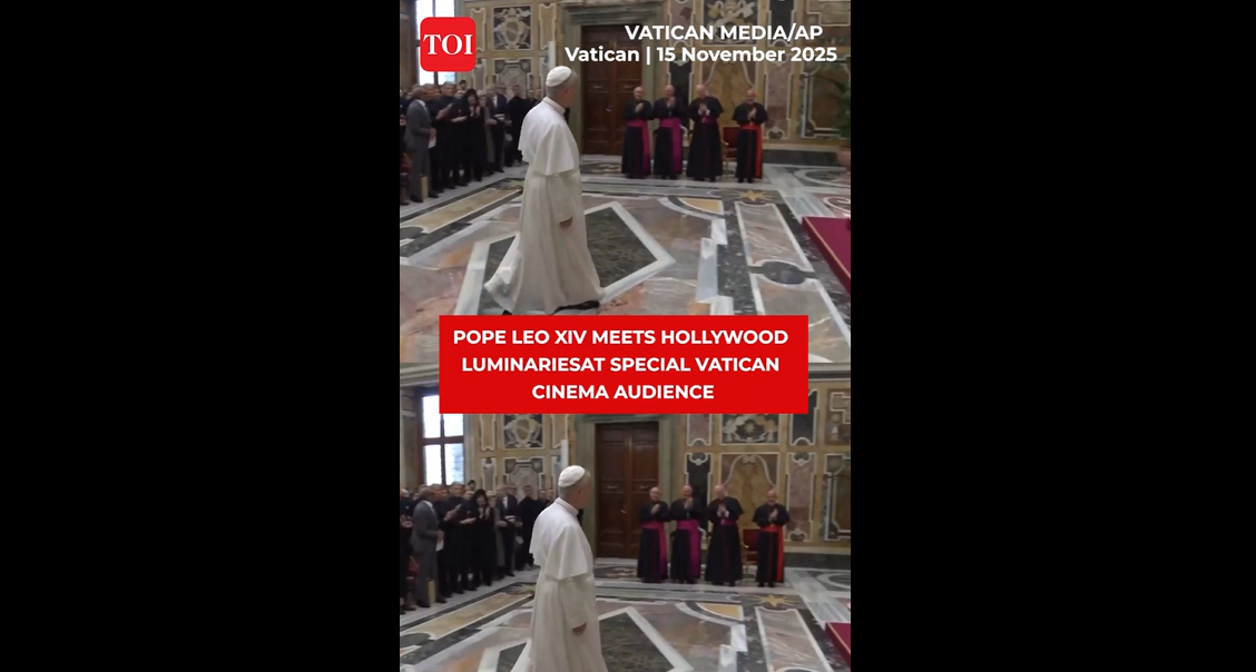 Hollywood Stars Applaud Pope Leo XIV’s Powerful Message at Vatican Cinema Audience