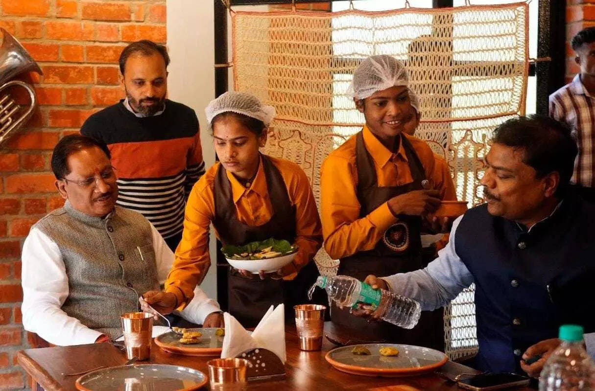Former Maoists who picked up guns picked up guns, now serve with warmth at Cafe Pandum in Bastar