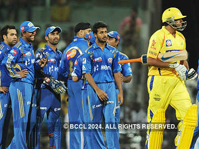 Mumbai crush Chennai in IPL 5 opener