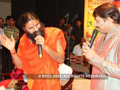 Ramdev, Manoj @ Product launch