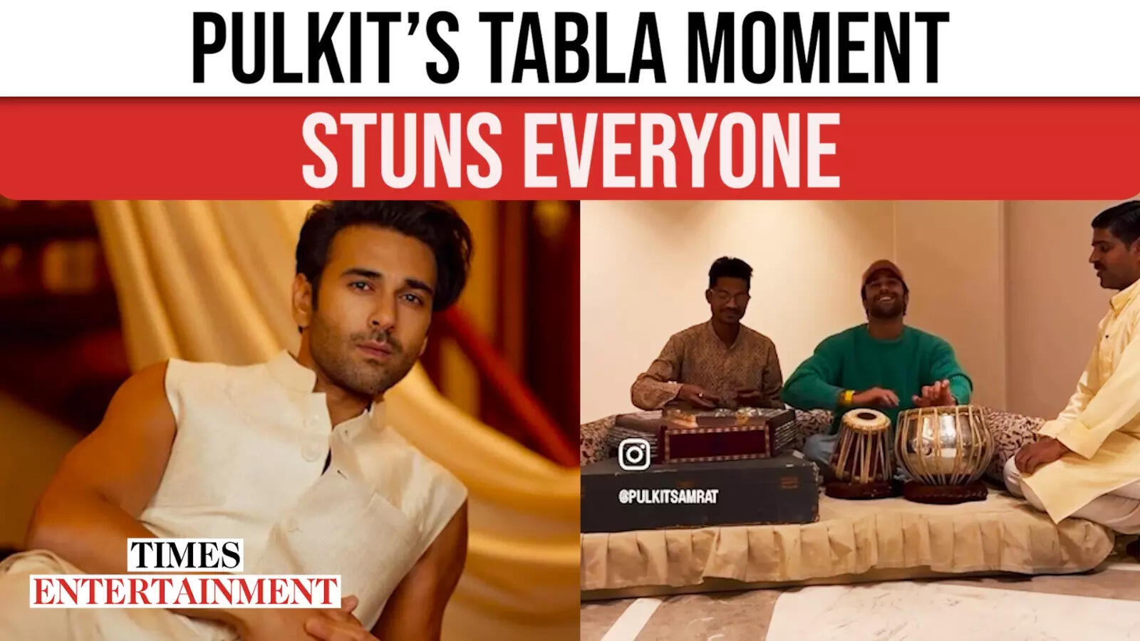 Pulkit Samrat&rsquo;s Musical Vibe Stuns Fans; Kriti&rsquo;s Reaction Steals The Show