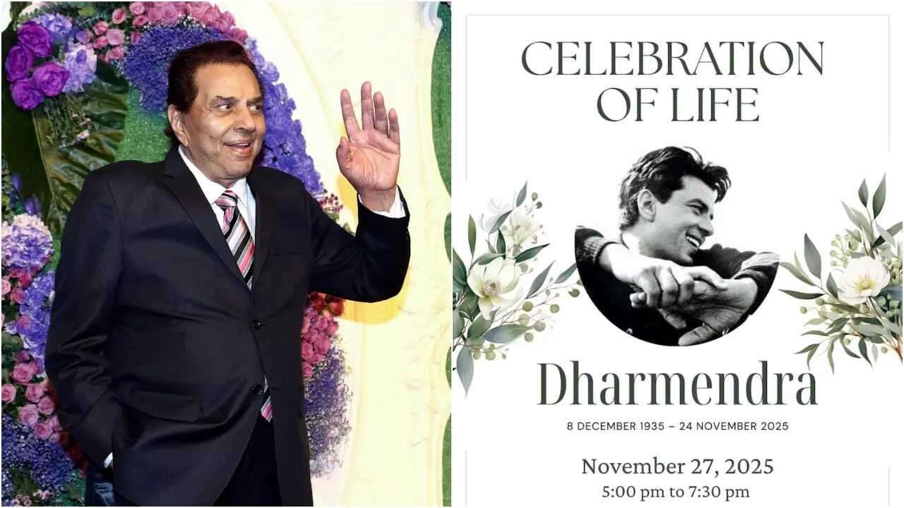 Dharmendra Prayer Meet - Celebration of Life