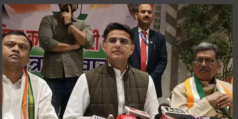 Sachin Pilot accuses EC & BJP of vote tampering during Bastar visit