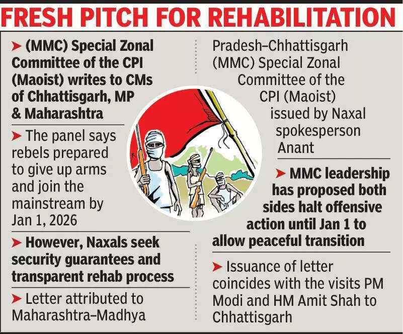 Our fight was always for the people, say Maoists, seek safe passage back