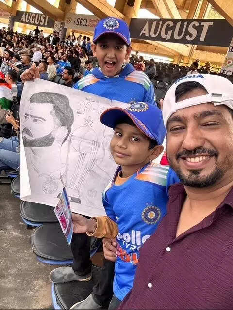 Sea of Blue: Raipur turns into a festival as fans celebrate Kohli magic
