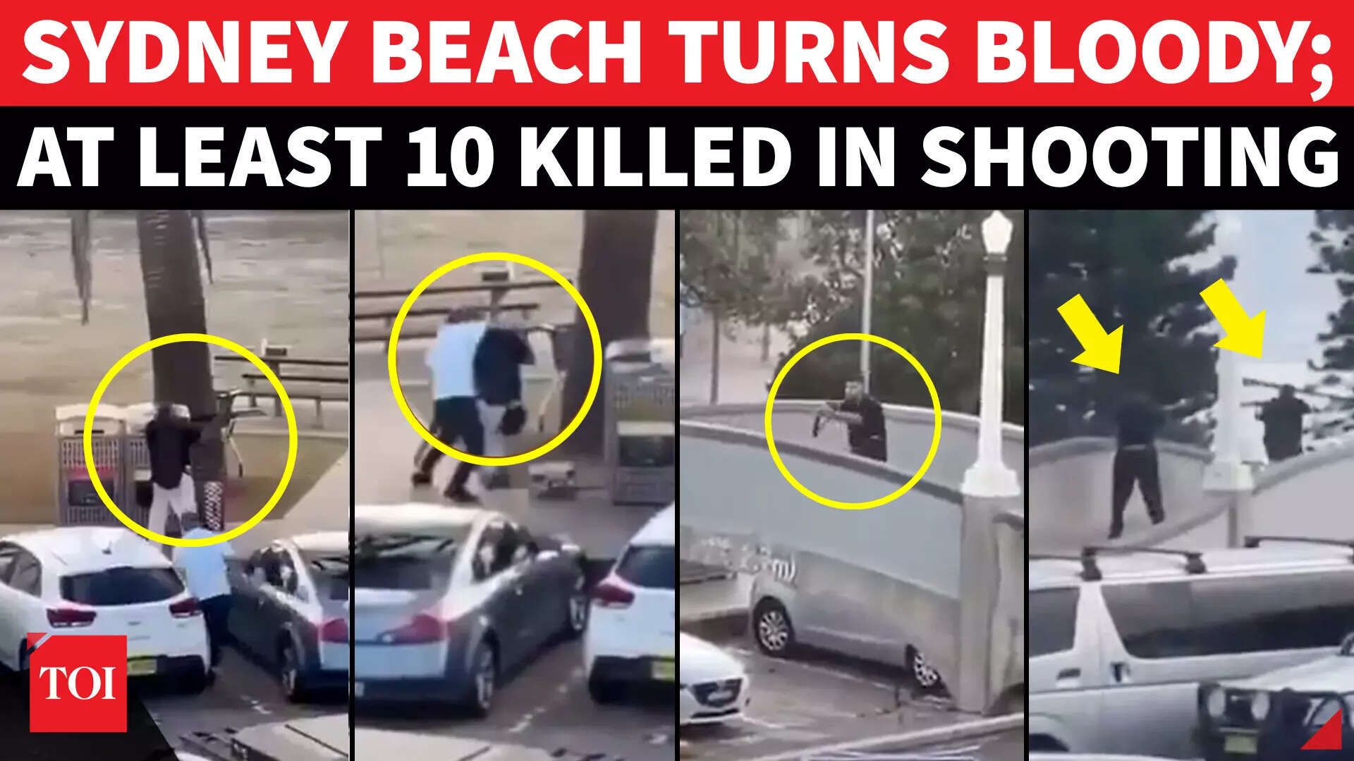Sydney Mass Shooting: 10 Killed After Shocking Attack During Jewish Festival At Bondi Beach