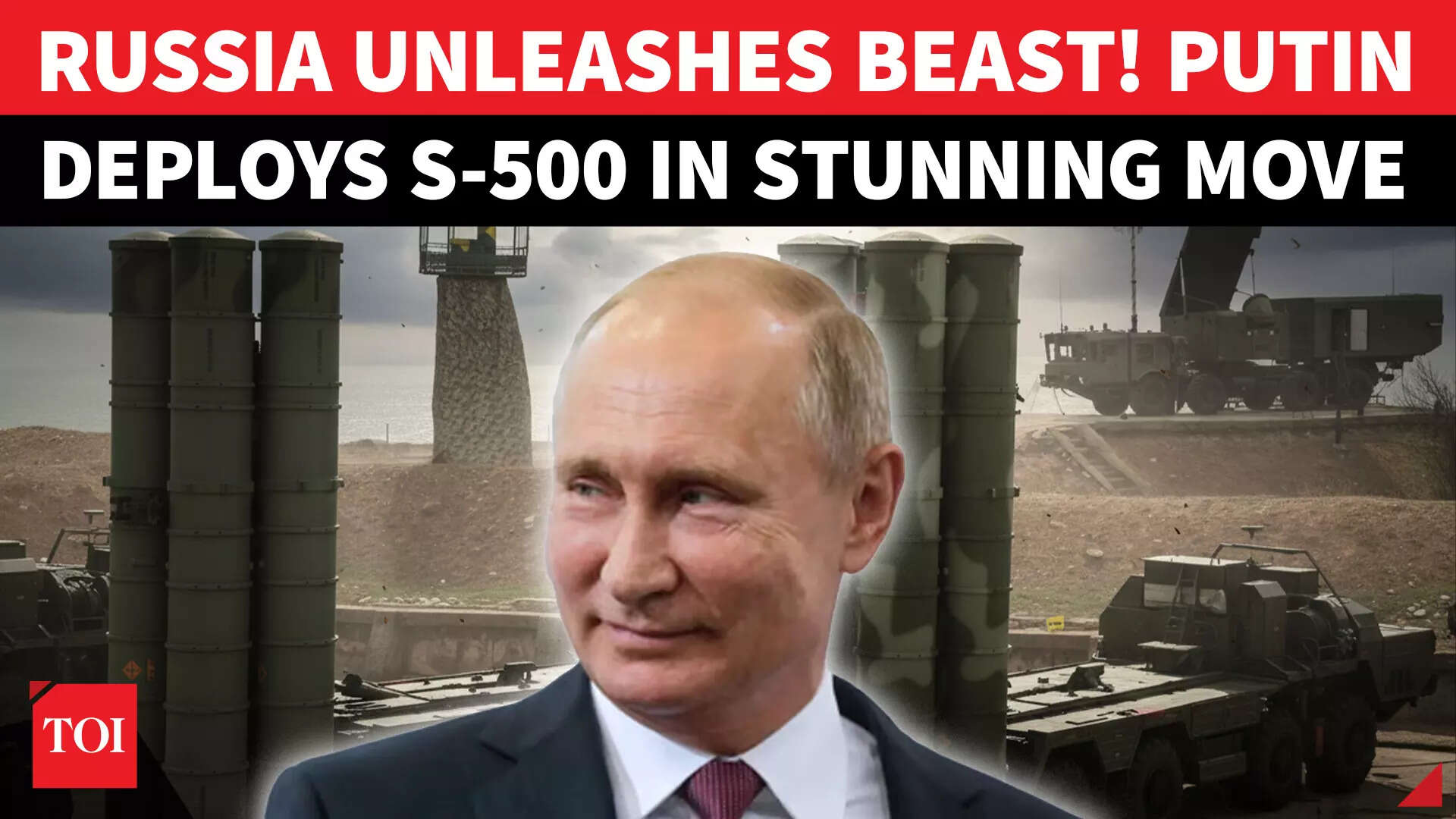 First S-500 'Prometheus' Regiment Makes Grand Entry In Russia Amid Ukraine Escalation