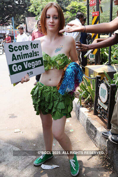 PETA's Lettuce Lady: Ashley Fruno