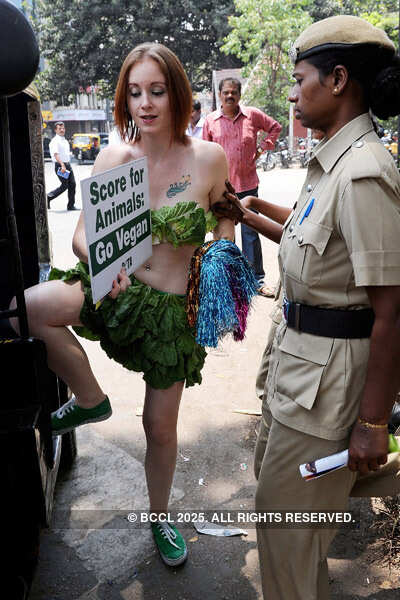 PETA's Lettuce Lady: Ashley Fruno