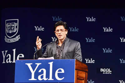 SRK charms Yale audience