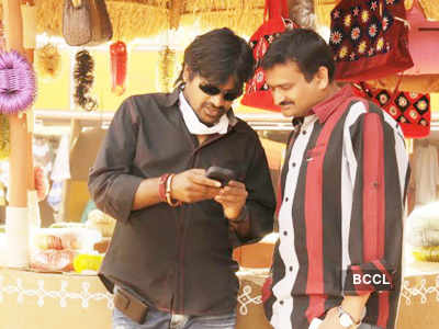 On the Sets: 'Gabbar Singh'