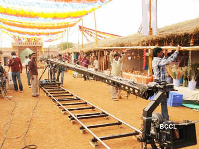 On the Sets: 'Gabbar Singh'