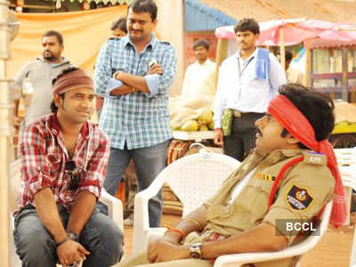 On the Sets: 'Gabbar Singh'