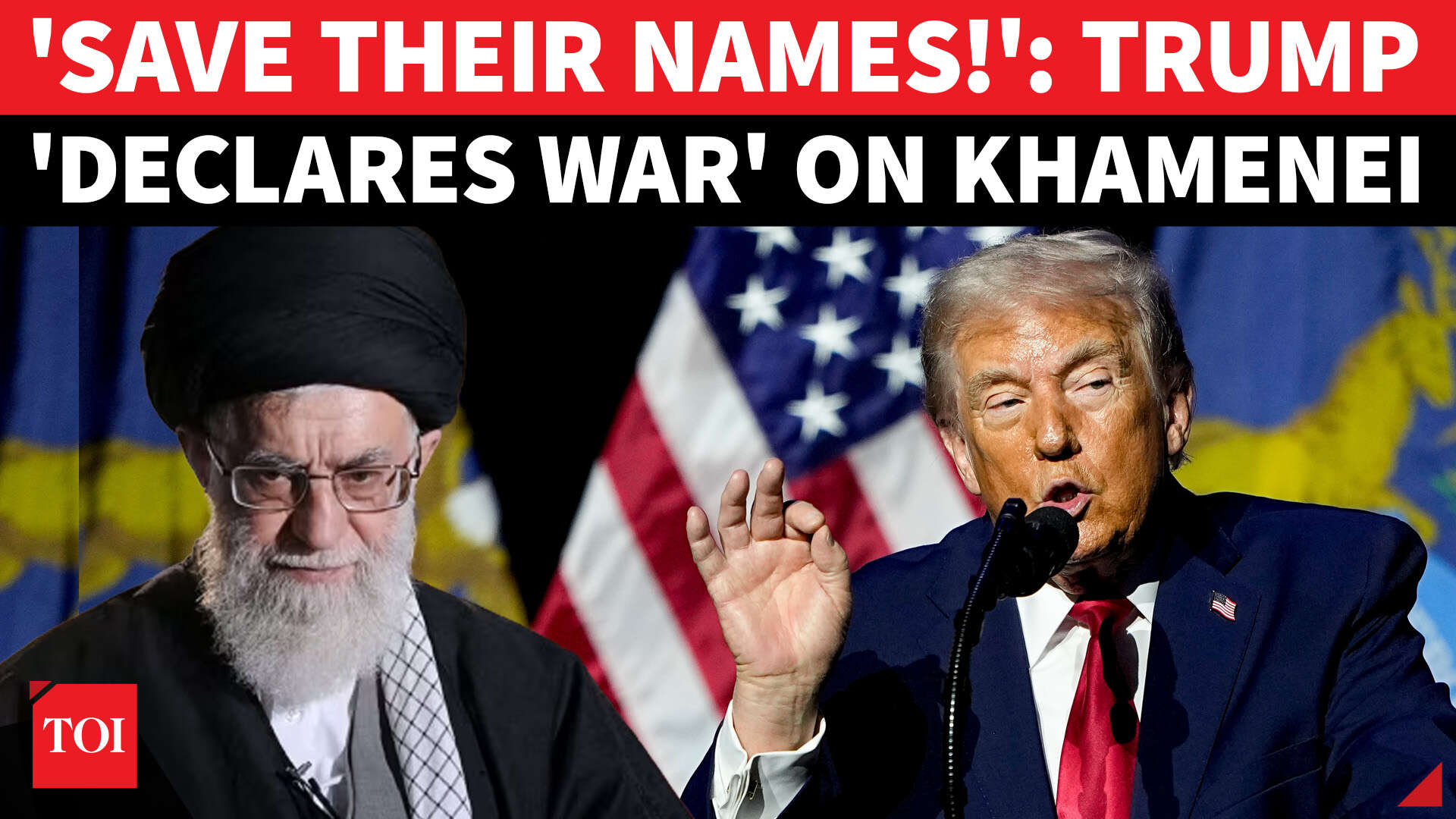 Trump 'DECLARES WAR' On Khamenei, 'INSTIGATES' Iranians To Carry Out Coup | 'VERY BIG PRICE TO PAY'