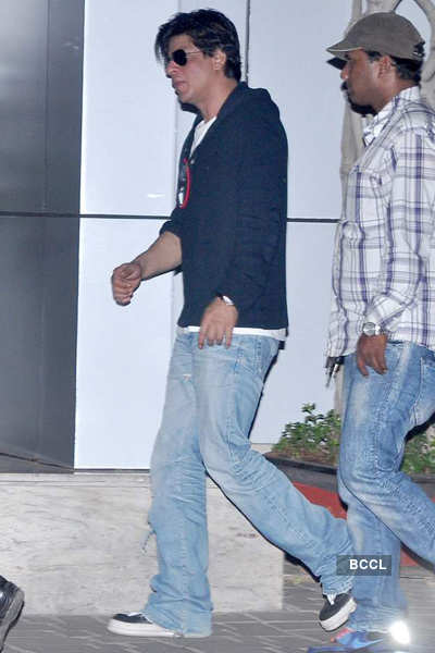 SRK, Nita Ambani return from NY