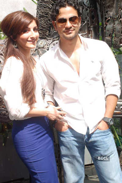 Soha Ali Khan And Kunal Khemu At The Opening Of Monarch Office At Belapur In Mumbai