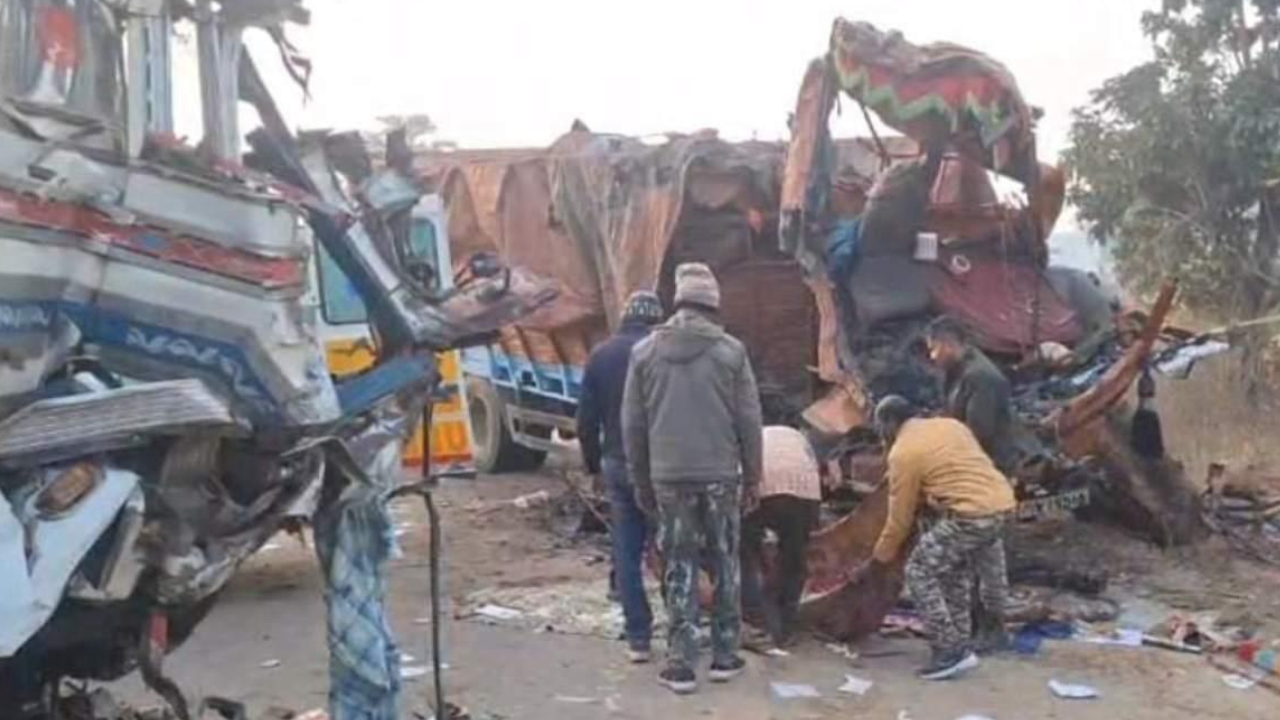 Chhattisgarh: 3 killed in head-on truck collision on NH-30 in Kanker