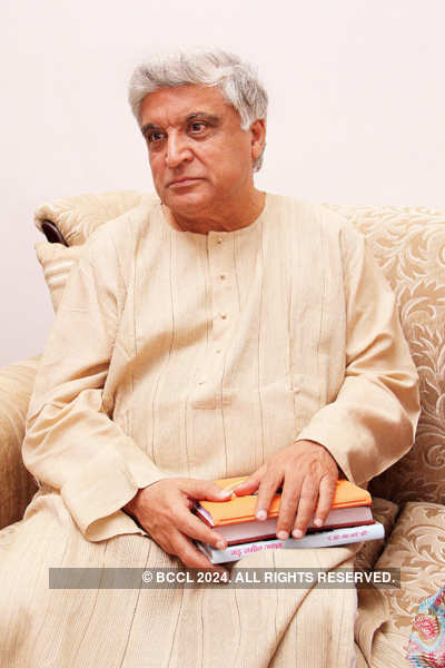 Javed Akhtar's photo shoot