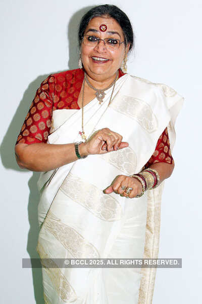Usha Uthup's photo shoot