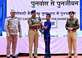 Chhattisgarh: 51 armed Maoists surrender in Sukma & Bijapur, carry rewards over a crore