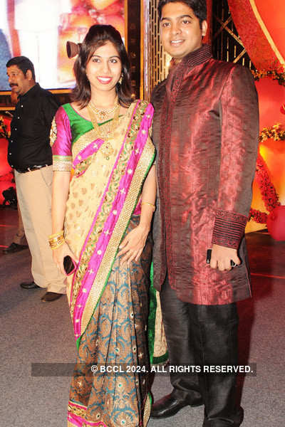 Veerander & Divya's wedding reception