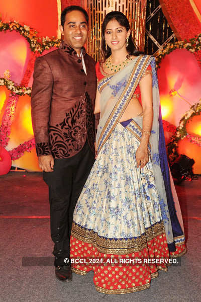 Veerander & Divya's wedding reception